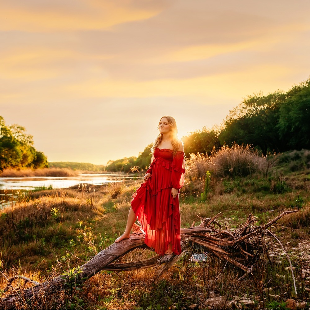 Free People | Red Dress with Puff Sleeves | Spell & The Gypsy Collection